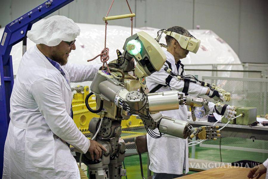 $!Rusia envía a FEDOR su primer androide a la Estación Espacial Internacional