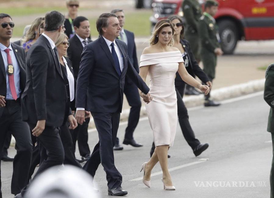 $!¿Quién es Michelle Bolsonaro? La primera dama que se roba las miradas en Brasil