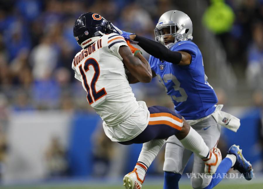 $!Bears inicia el Día de Acción de Gracias con un triunfo ante los Lions