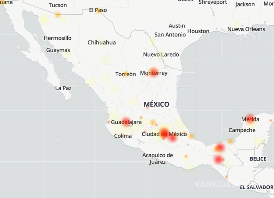 $!Reportan fallas en Telmex y Telcel en todo México