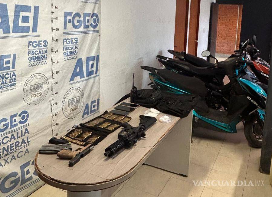 $!Desarticulan banda de secuestro y extorsión en Oaxaca; hay cinco detenidos en el Istmo