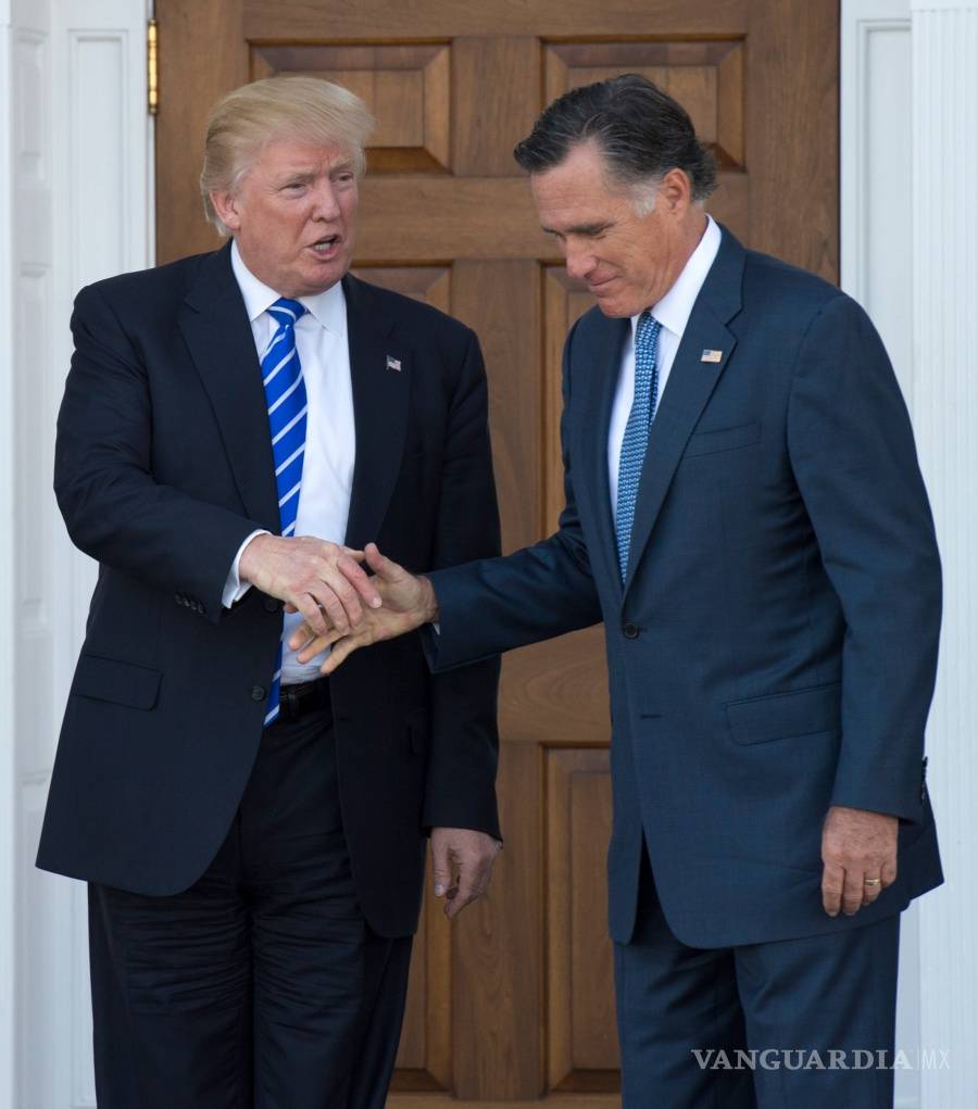 $!Trump se reúne con Mitt Romney