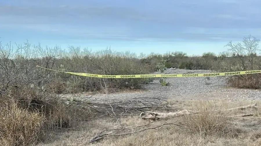 Zona cercana a las vías del tren en Estación Barroterán, donde fue localizado el cuerpo.