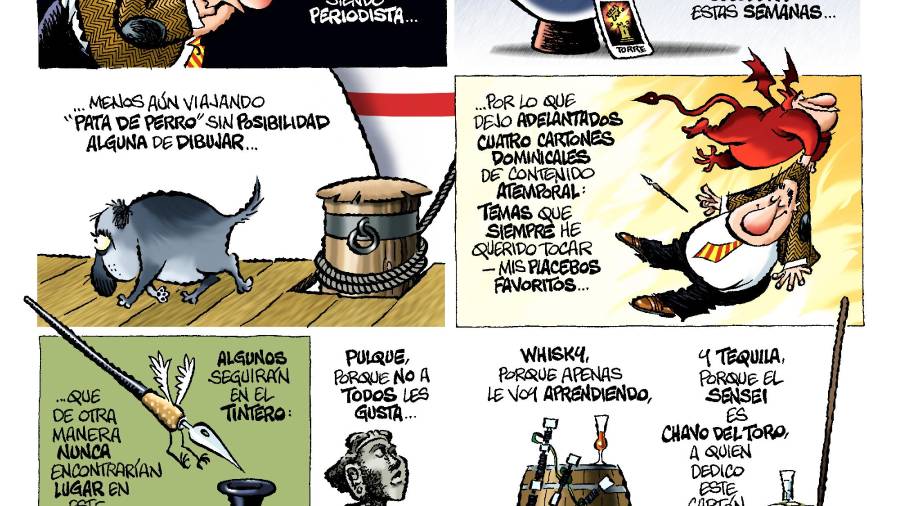 Un breve descanso muy cansado