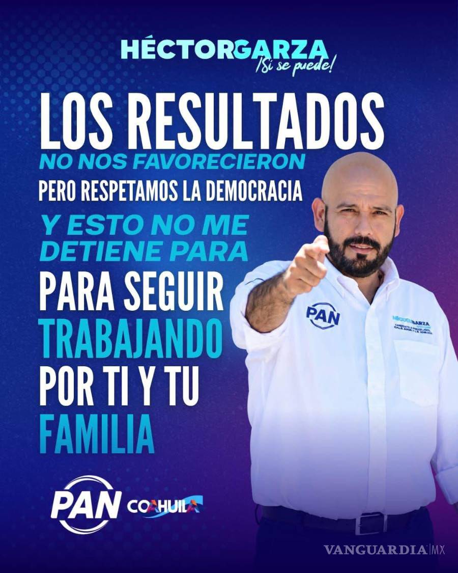 $!Héctor Garza reconoció que los resultados no le favorecieron en el Distrito 5, pero aseguró que continuará trabajando dentro de Acción Nacional.