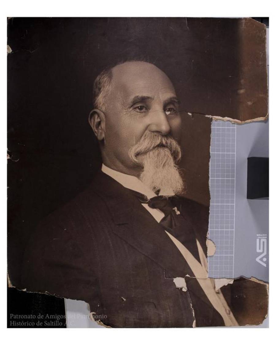 $!Don Marcelino Garza, comerciante originario de San Nicolás de los Garza, NL.