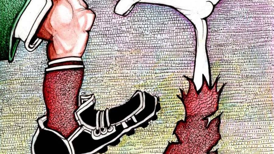 Feliz año de la patada