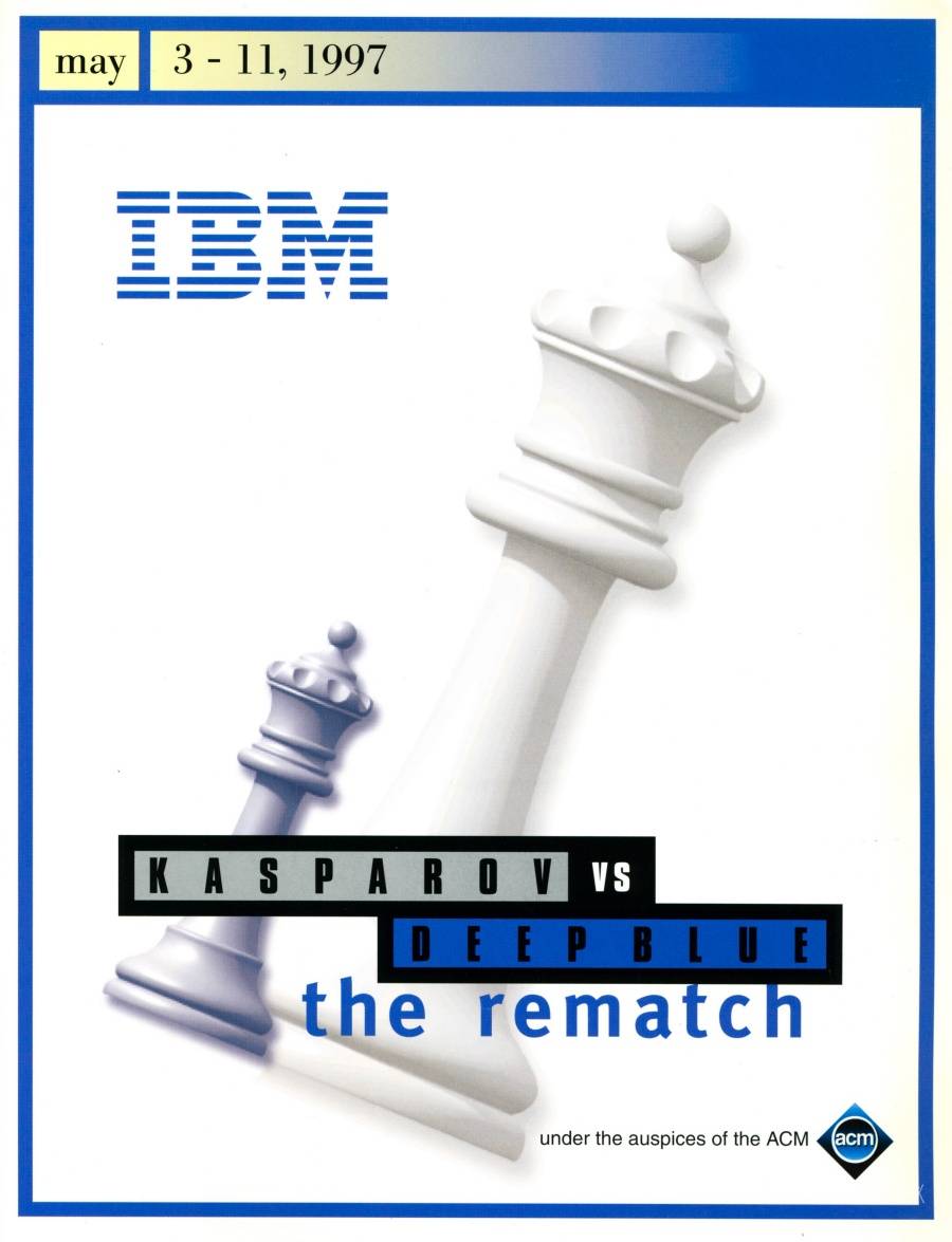 $!25 años de la histórica partida de ajedrez entre la computadora Deep Blue y Garri Kaspárov