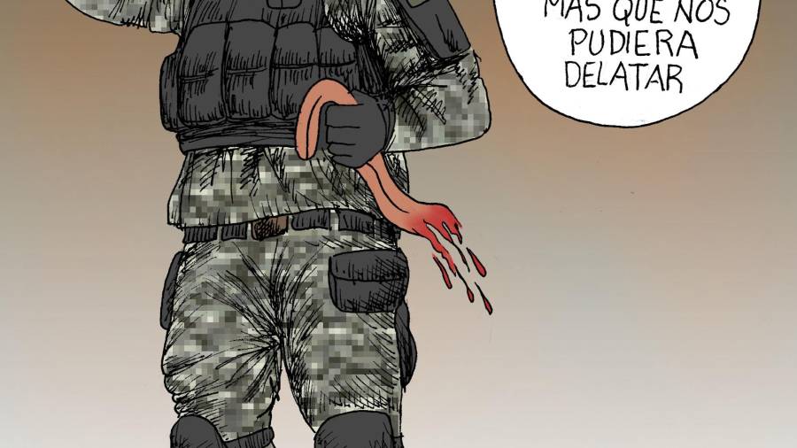 Ejército: Temor a ser descubiertos