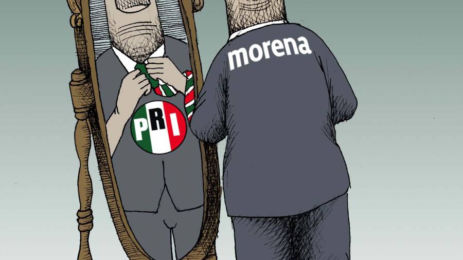 PRI y Morena: maestro y alumno