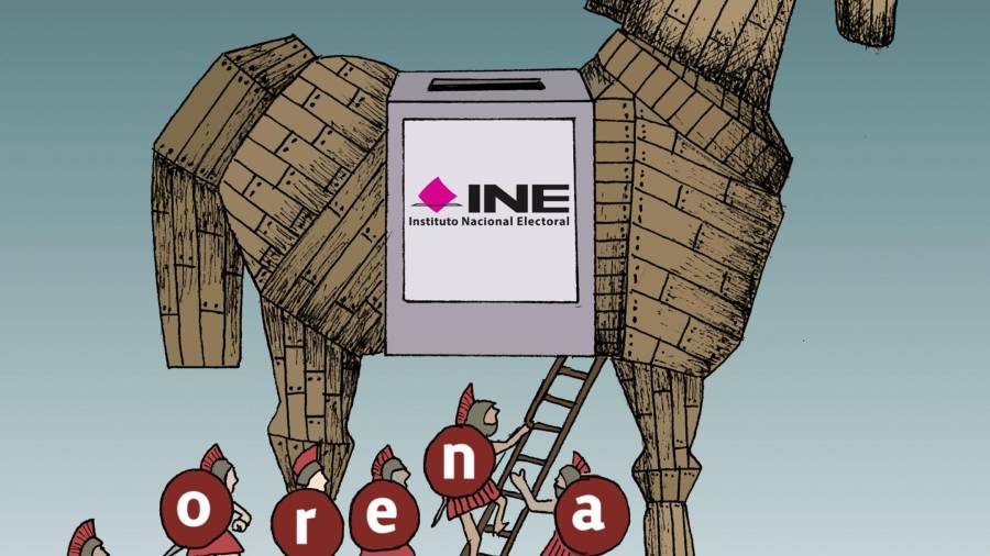 Apoderamiento del INE