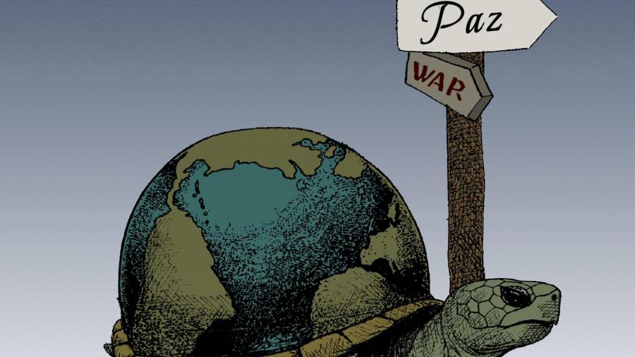 Triste lentitud hacia la paz