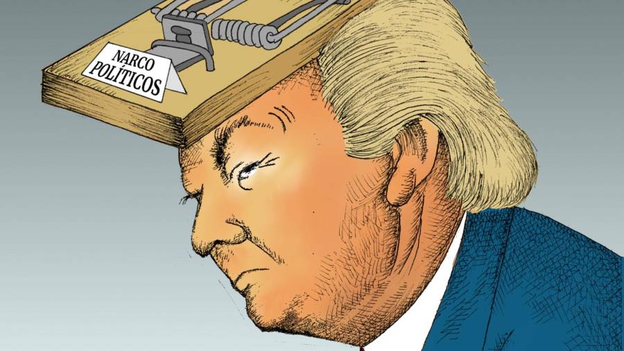 Trump, encopetado