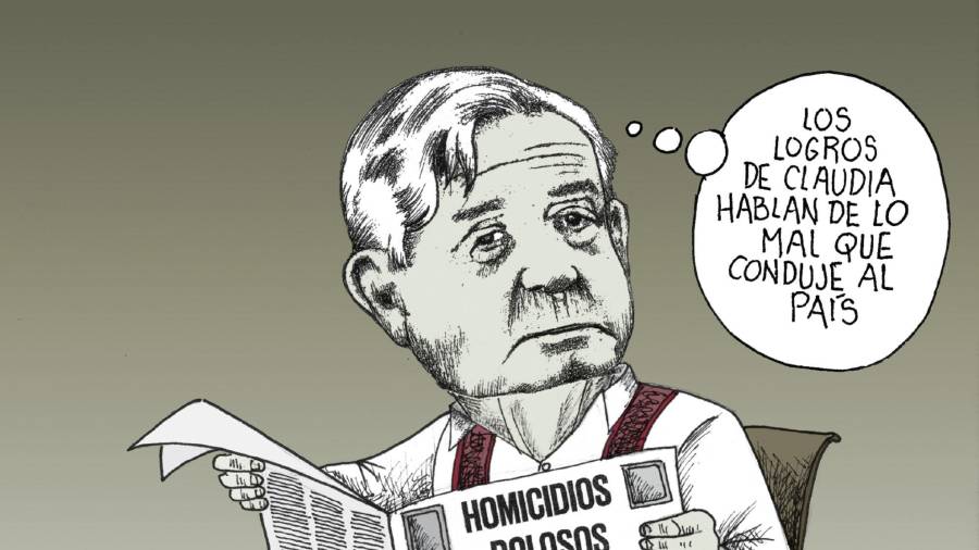 La Presidenta corrigiendo la plana a AMLO