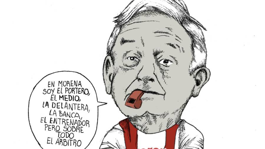 Términos mundialistas en Morena