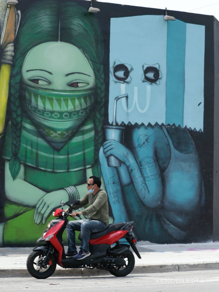 $!Coronavirus: Grafiteros de todo el mundo dan su propia batalla contra el COVID-19 y dan esperanzas a las personas