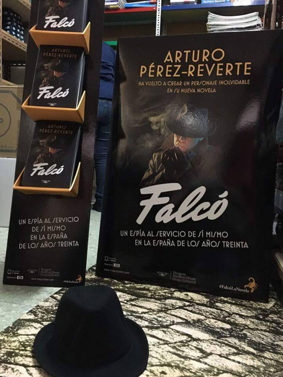 $!Llega a las librerías “Falcó”, la novela de espías de Pérez-Reverte