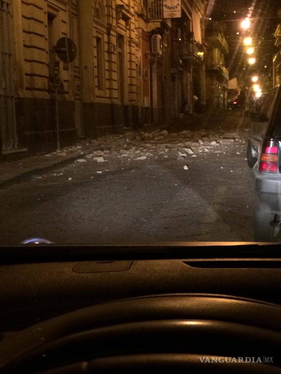 $!Sismo deja al menos 40 heridos en el sur de Italia