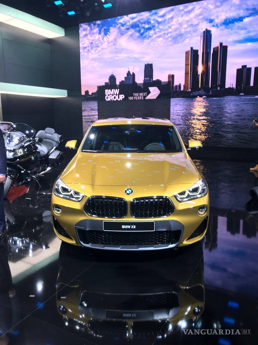 $!Nuevo BMW X2 2018 hace su debut en Auto Show de Detroit