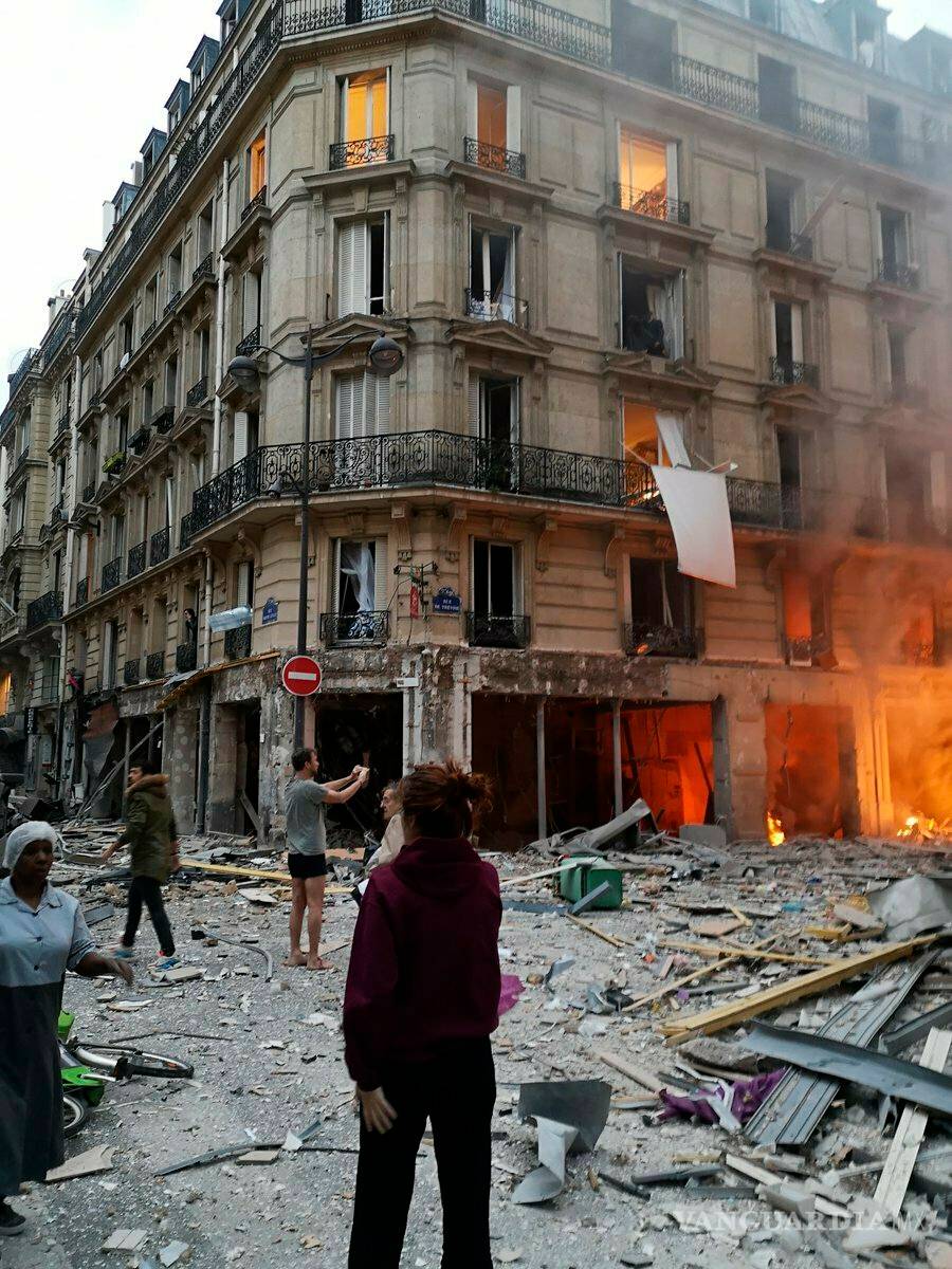 $!Explosión en panadería de París deja 2 muertos y 47 heridos