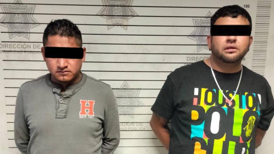 Misael “N” y Jorge “N”, son los dos delincuentes ebrios que fueron detenidos.