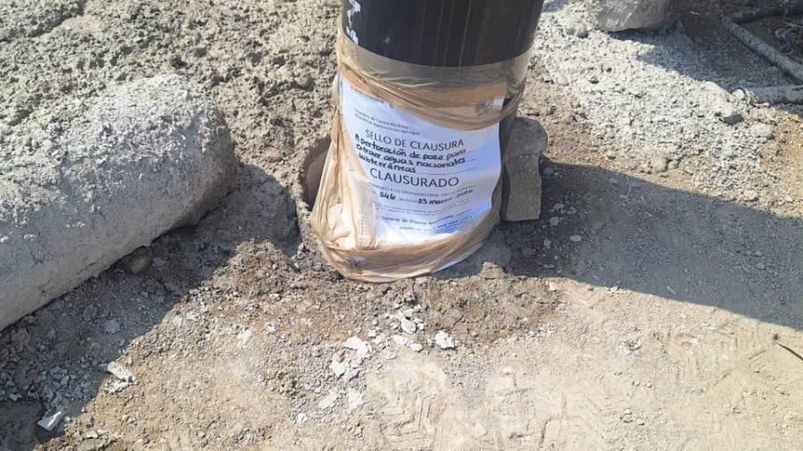 Conagua clausuró cuatro pozos ilegales y aseguró equipos de perforación en Montemorelos, Nuevo León y Cadereyta Jiménez, Nuevo León.