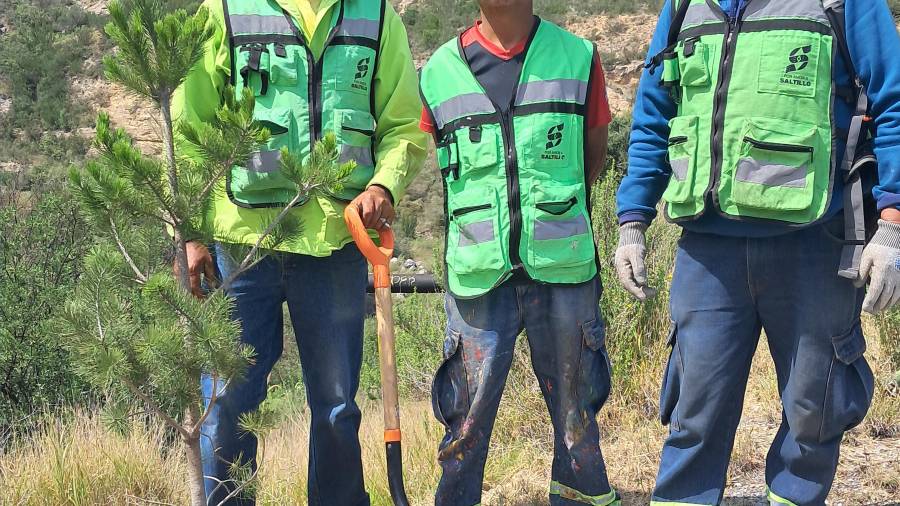 Antes de comenzar la plantación, los voluntarios recibieron indicaciones sobre la manera correcta de colocar los árboles y favorecer su supervivencia.