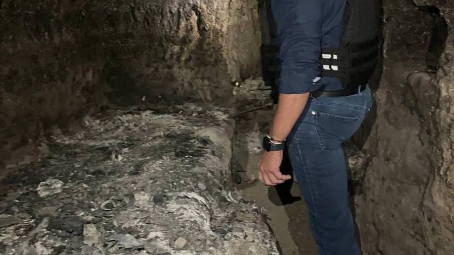 Las cuevas son utilizadas para drogarse o esconder objetos robados.