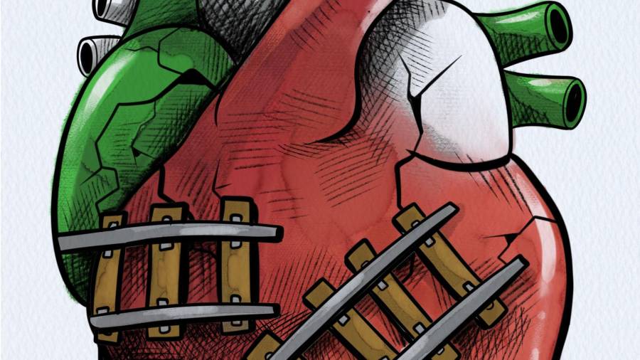 México: Corazón roto