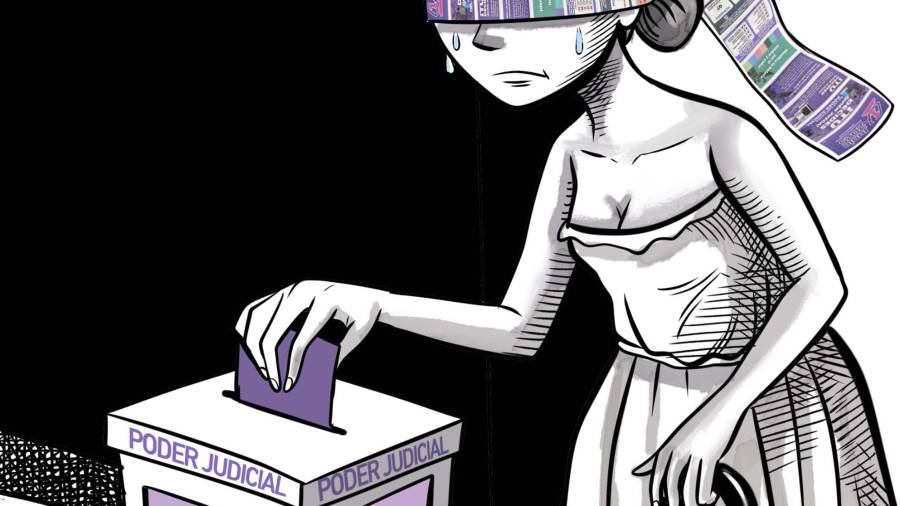 Elección judicial: Voto a ciegas