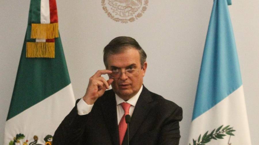 Cooperación. Serán siete paíseslos que intercambiarán datosen torno a este crimen: Ebrard.