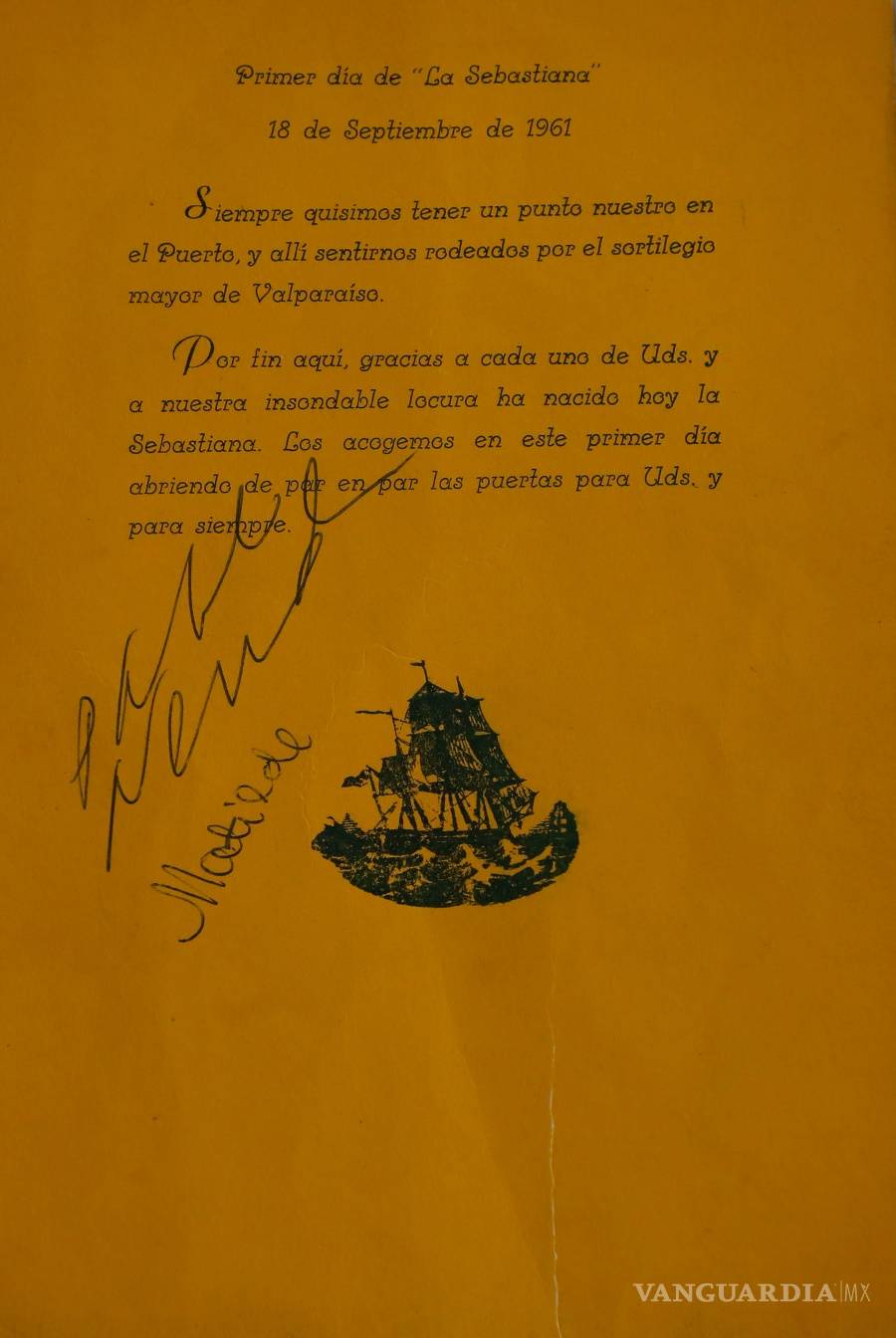 $!Encuentran versión preliminar mecanuscrita del soneto "Sangre de Toro" de Pablo Neruda