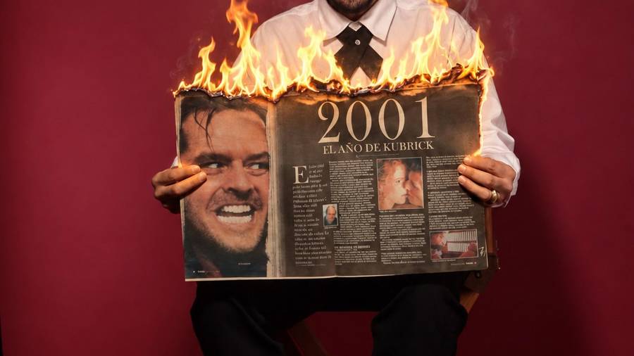 Momento. El periodismo cultural le permitió al autor encontrarse con algunos de los personajes que primero conoció a través de los libros y el arte.