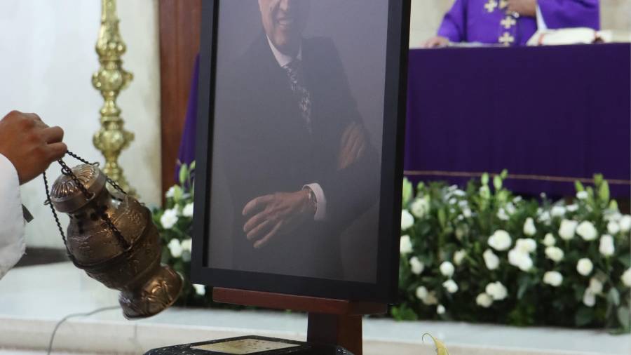 Adiós. Las cenizas del productor quedaron depositadas en Saltillo, ciudad que siempre llevó en el corazón.