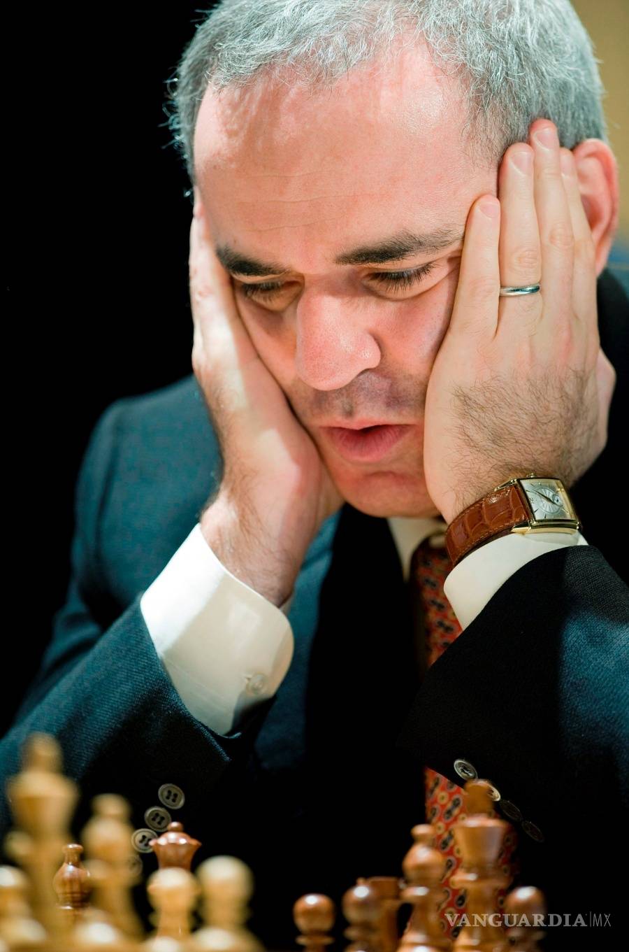 $!25 años de la histórica partida de ajedrez entre la computadora Deep Blue y Garri Kaspárov