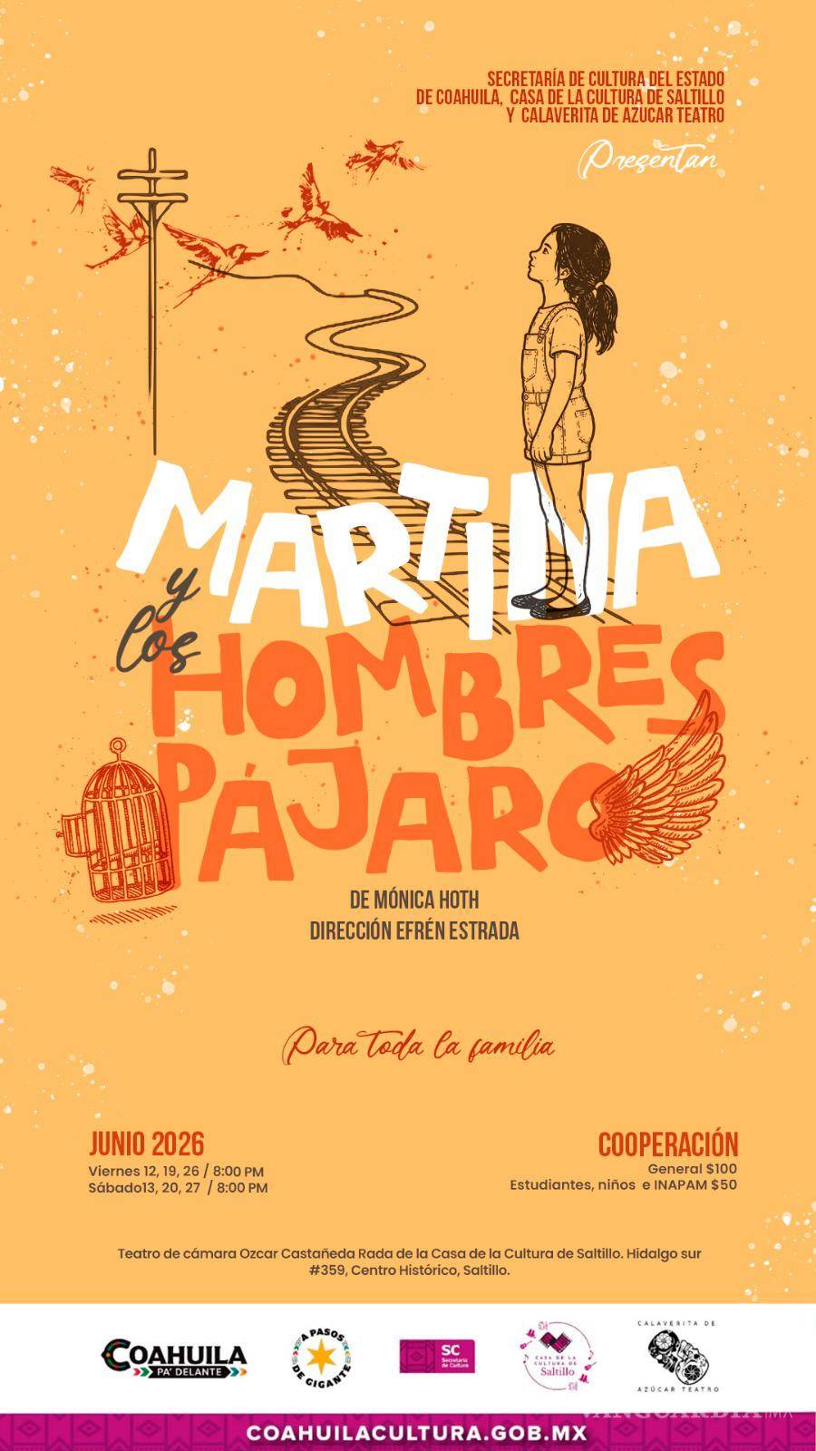 $!¿Qué hacer en Saltillo? Homenaje a Juan Gabriel con Susana Zabaleta, concierto de Bronco, FutFest, teatro local y arranque de la FINA
