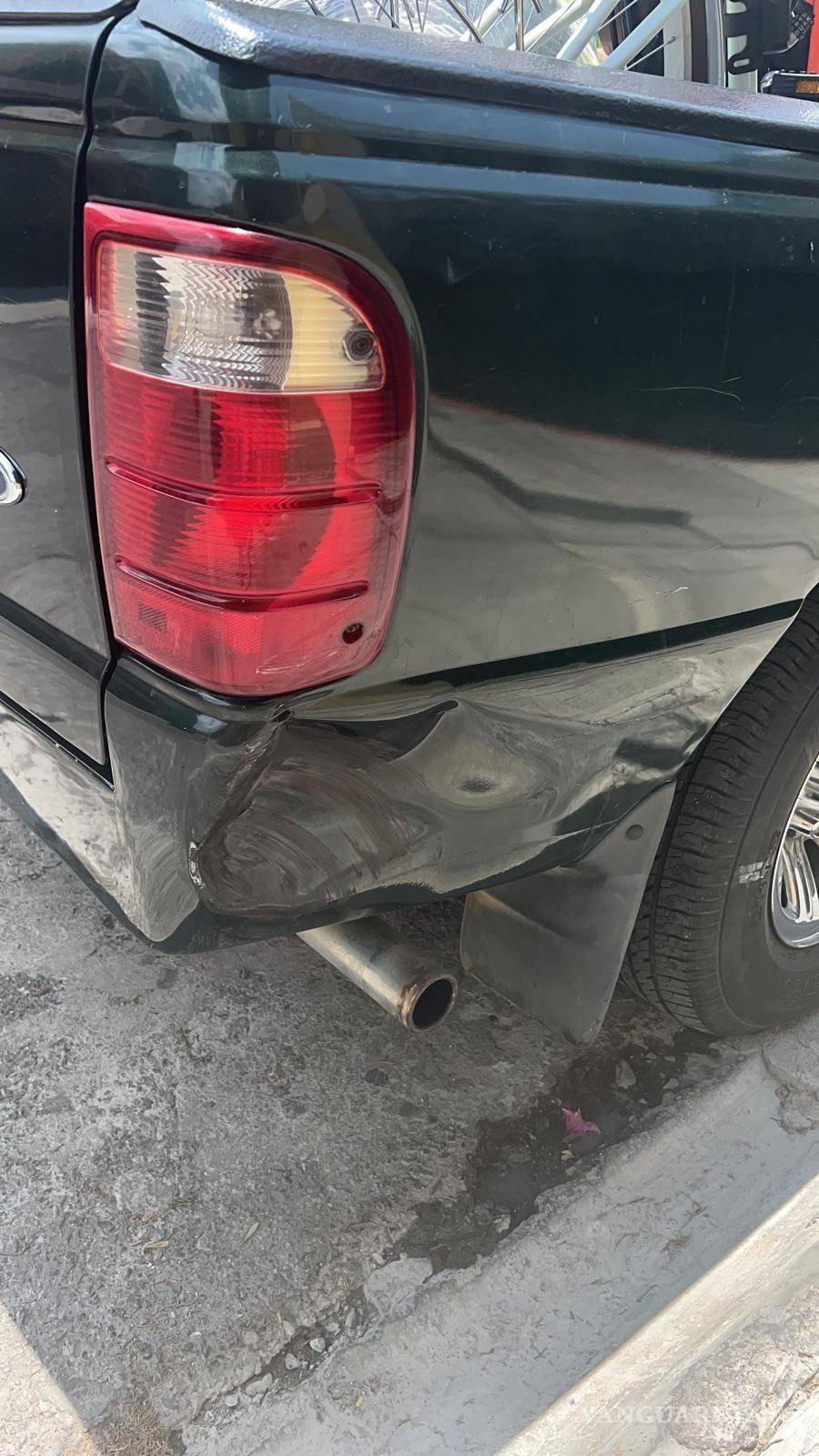 $!“Montachoques” actúan impunemente en la autopista Saltillo-Monterrey