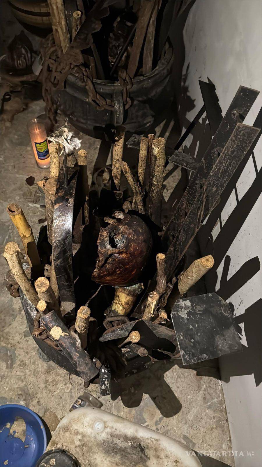 $!Hallan cráneos humanos y ‘ofrenda’ en casa de Dionicio Álvarez, exfuncionario acusado de corrupción