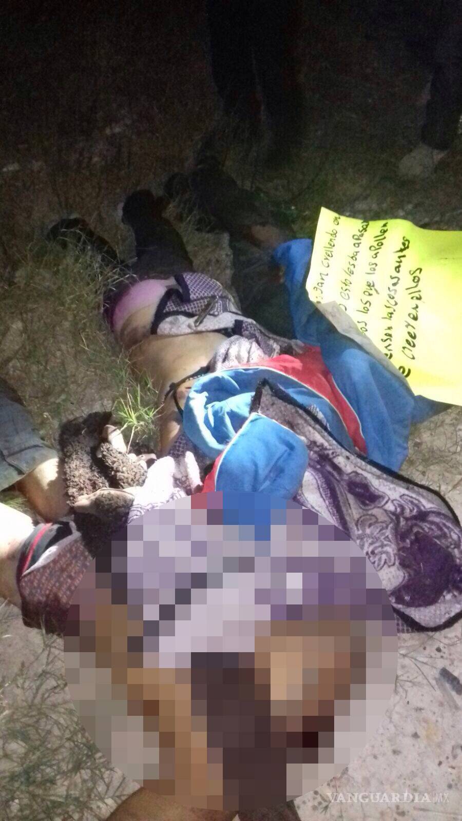 $!Decapitan a tres en Piedras Negras