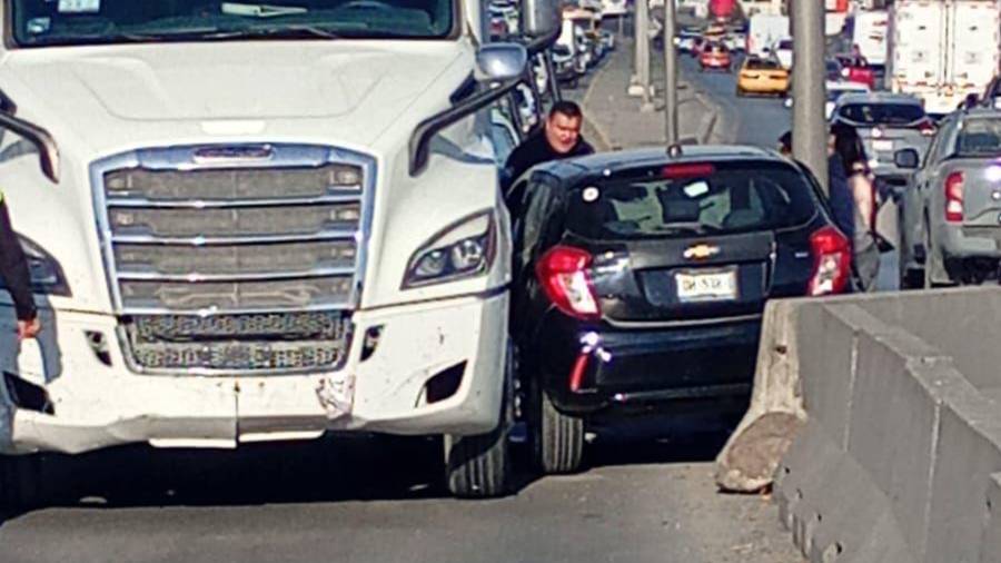 El tráfico se vio afectado por más de dos horas.