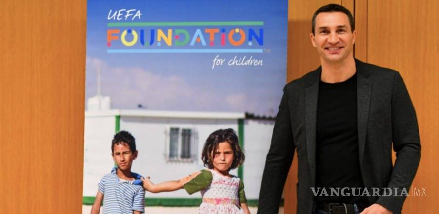 Excampeón mundial boxeo Wladimir Klitschko se suma a la Fundación para la Infancia de la UEFA
