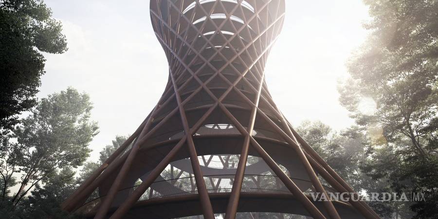 $!La Forest Tower les ofrece a los visitantes una nueva perspectiva del bosque escandinavo