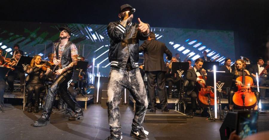 Imagen del pasado 16 de noviembre, cuando Yandel ofreció un concierto de su gira “Yandel Sinfónico” en el Abraham Chávez Theatre de El Paso, Texas.