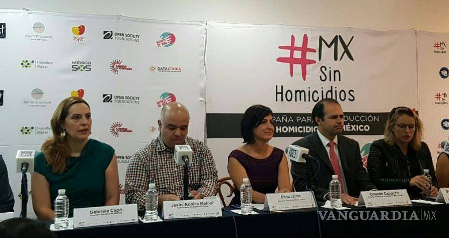 Alcaldes se suman a campaña #MxSinHomicidios
