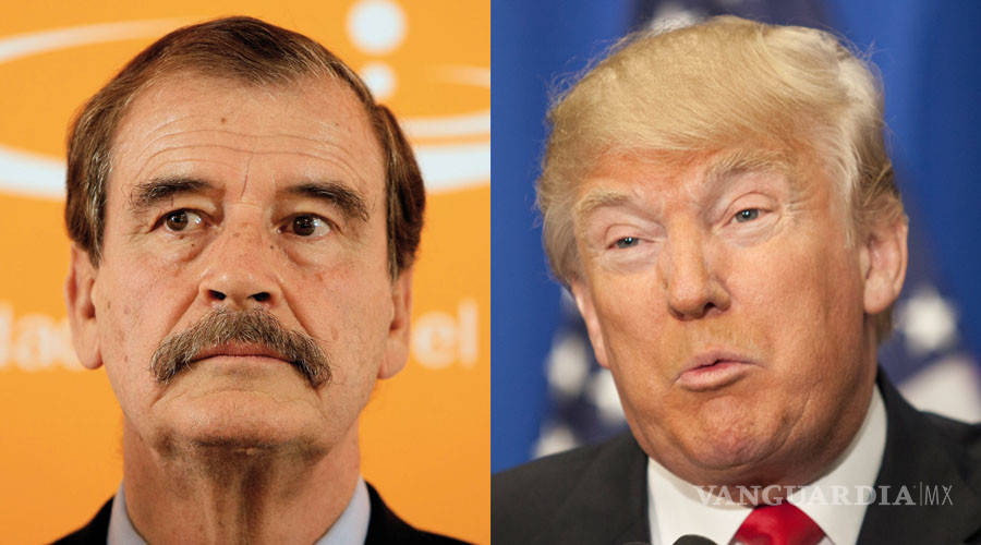$!‘Ya estamos domesticando a la bestia’, dice Vicente Fox de Trump