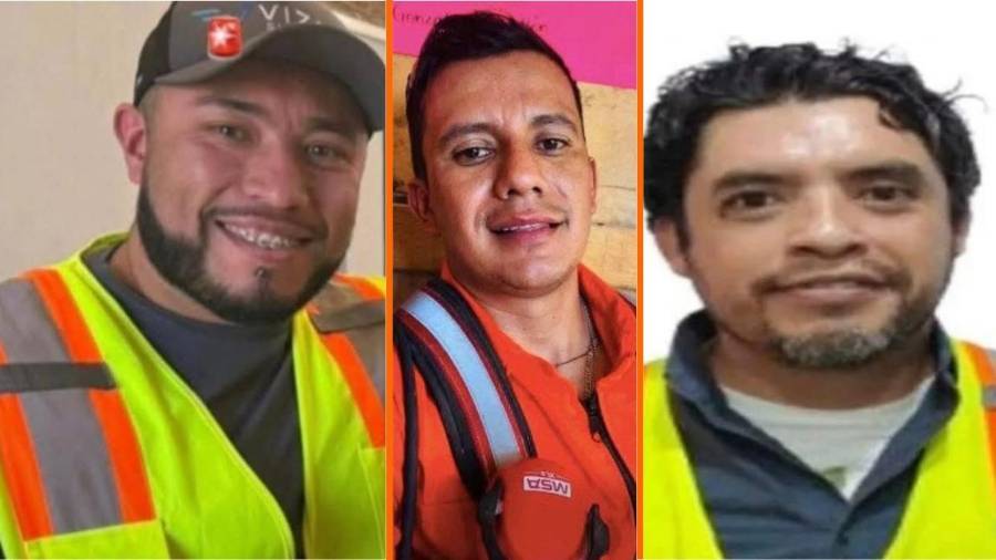 Tres de los 10 mineros de una empresa canadiense reportados como desaparecido en Concordia, Sinaloa, desde el pasado 23 de enero, fueron identificados entre los restos hallados en una fosa de El Verde.
