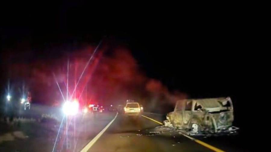 Enfrentamiento en carretera de Baja California deja seis muertos