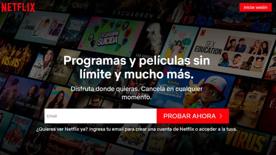 En México uno de cada dos usuarios de Netflix tiene intrusos en su perfil