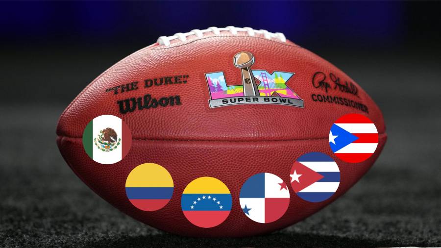 Jugadores con raíces latinoamericanas serán protagonistas en el Super Bowl LX entre los Patriots y los Seahawks, reflejando el crecimiento del talento latino en la NFL.
