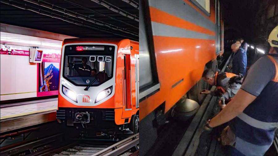 Retiran tren de la Línea I del Metro de la CDMX